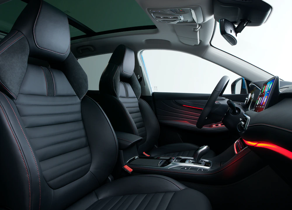 Interior del MG HS