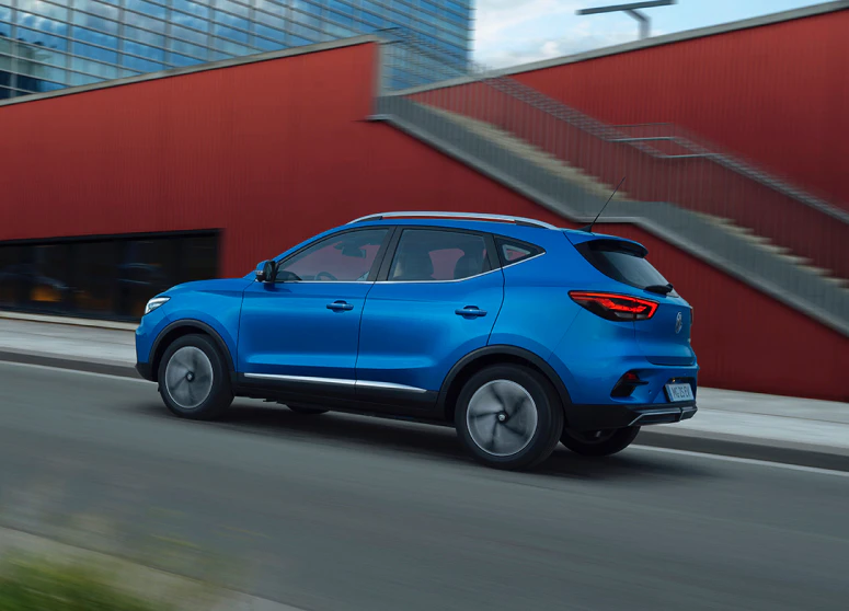 MG ZS EV en una ciudad